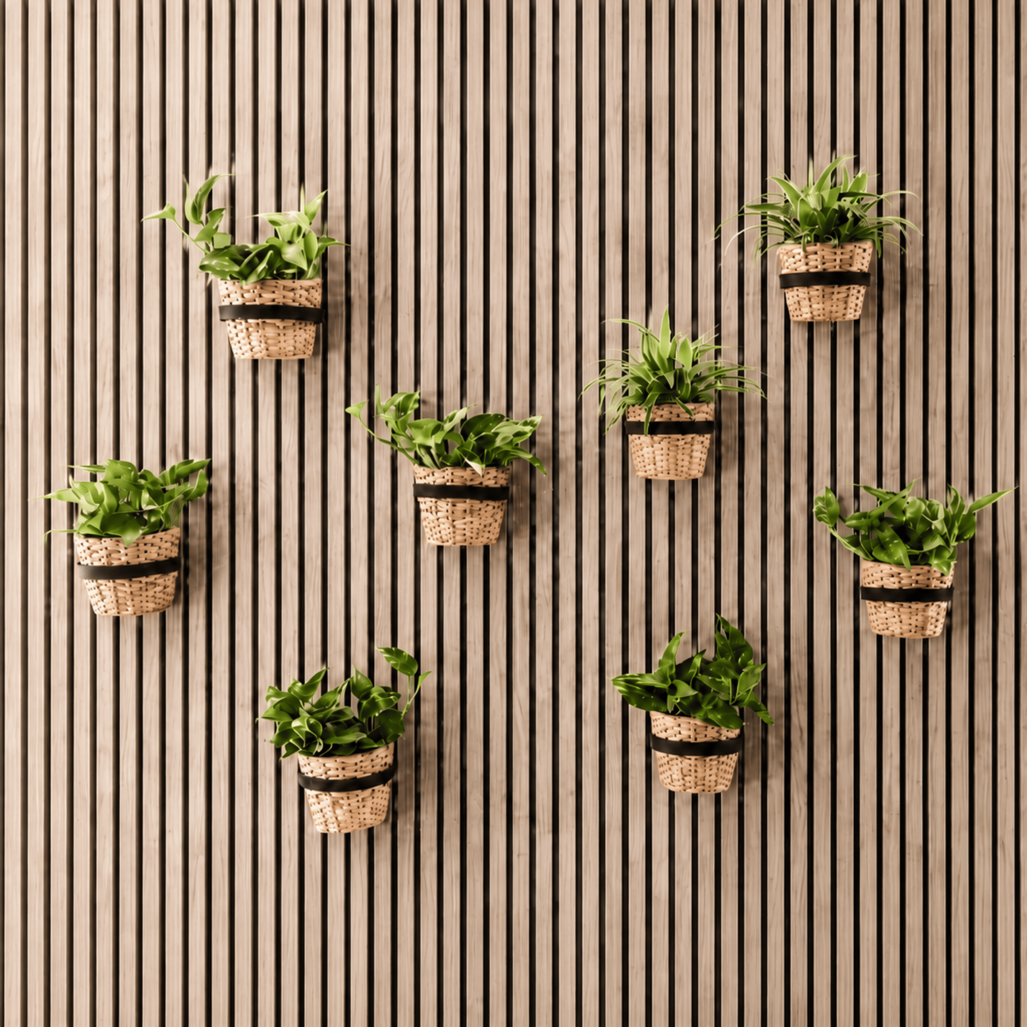 Support/anneau pour plante – Installation : clip mural
