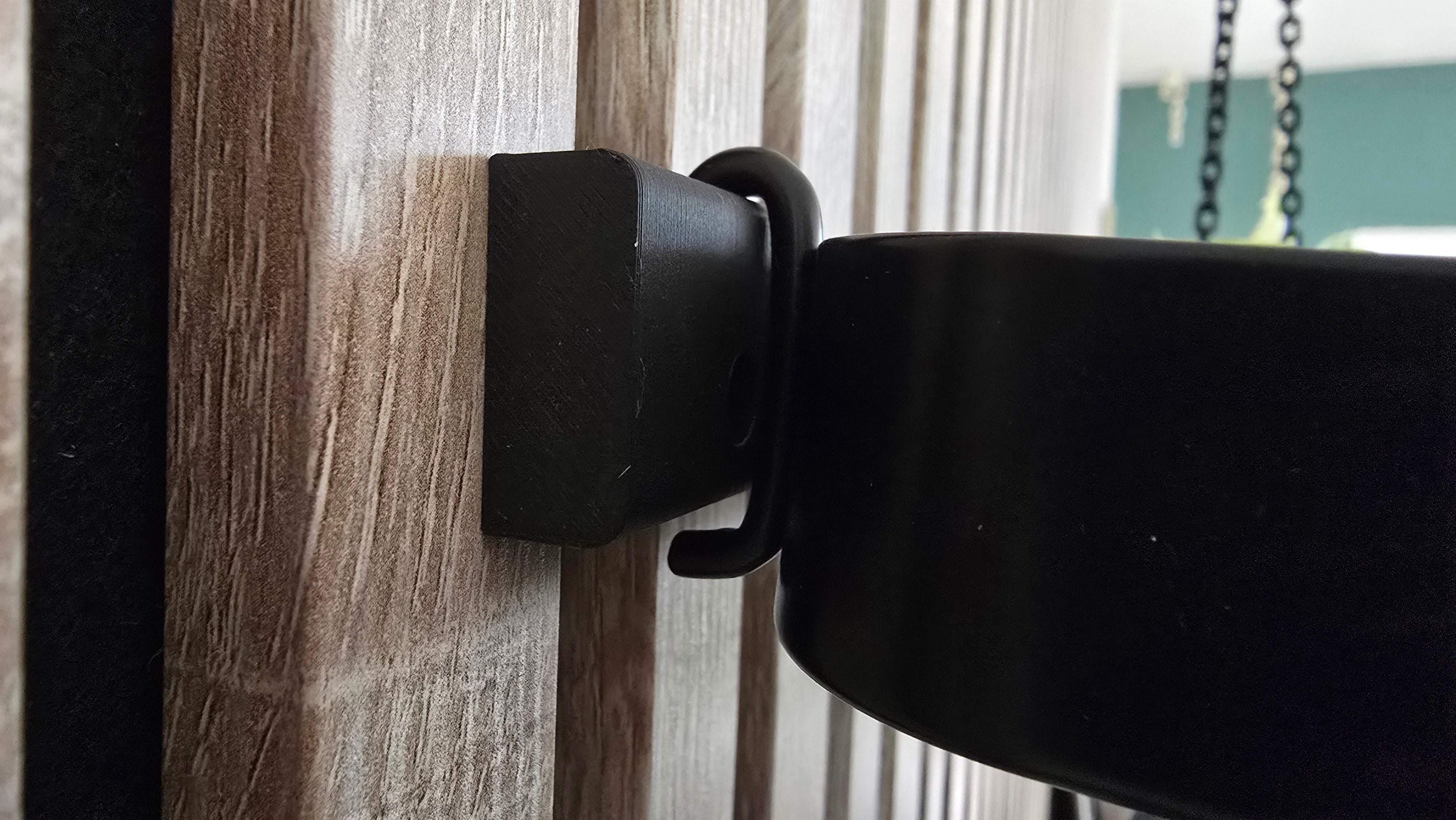 Akustikpaneel Halterungen für IKEA SKADIS (2er-Set) – Montageart: Wandclip