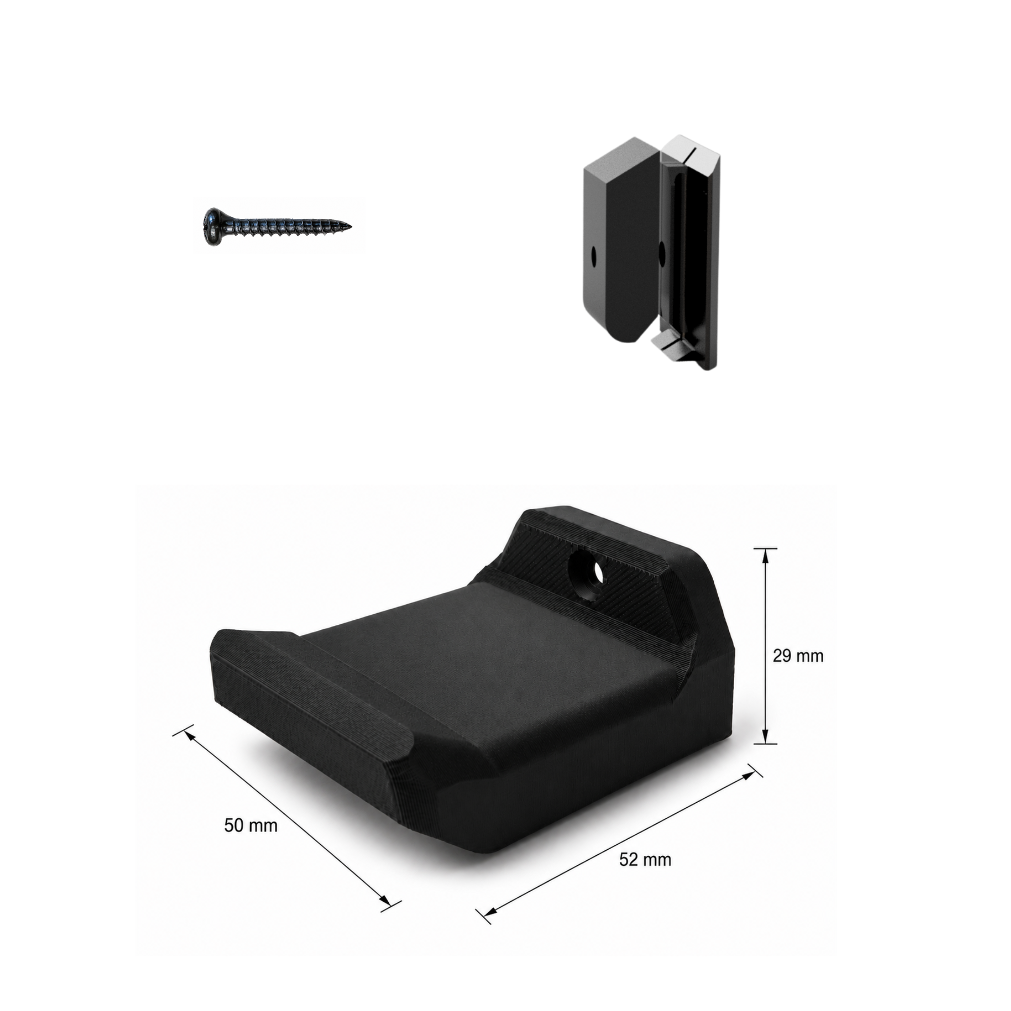 Support pour casque / manette de console – Installation : clip mural