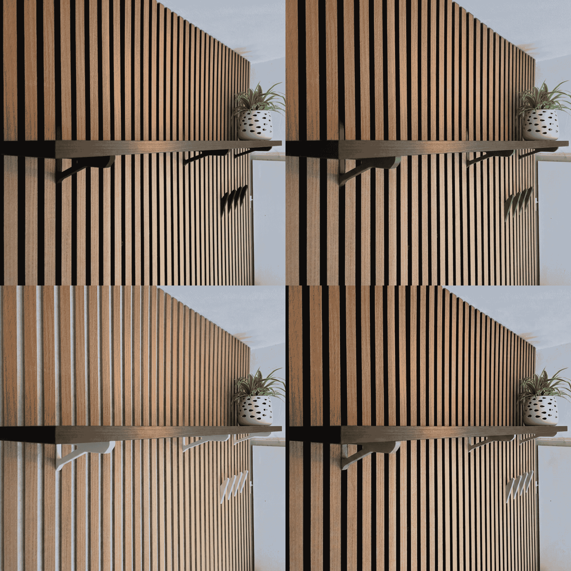 Regalhalterungen - Installationsart: Wandclip