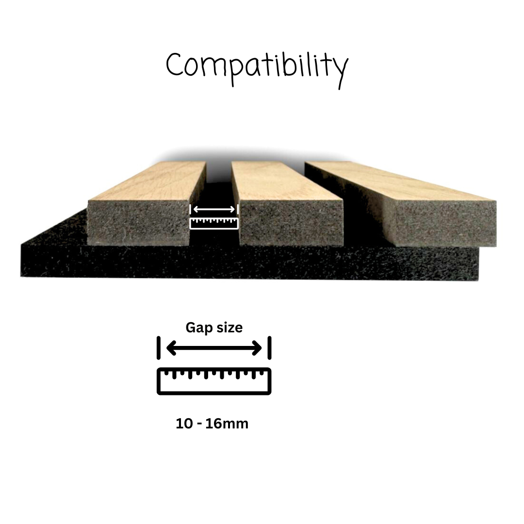 Double Coat Hook for Acoustic Panels - Installation Type: Screw-in