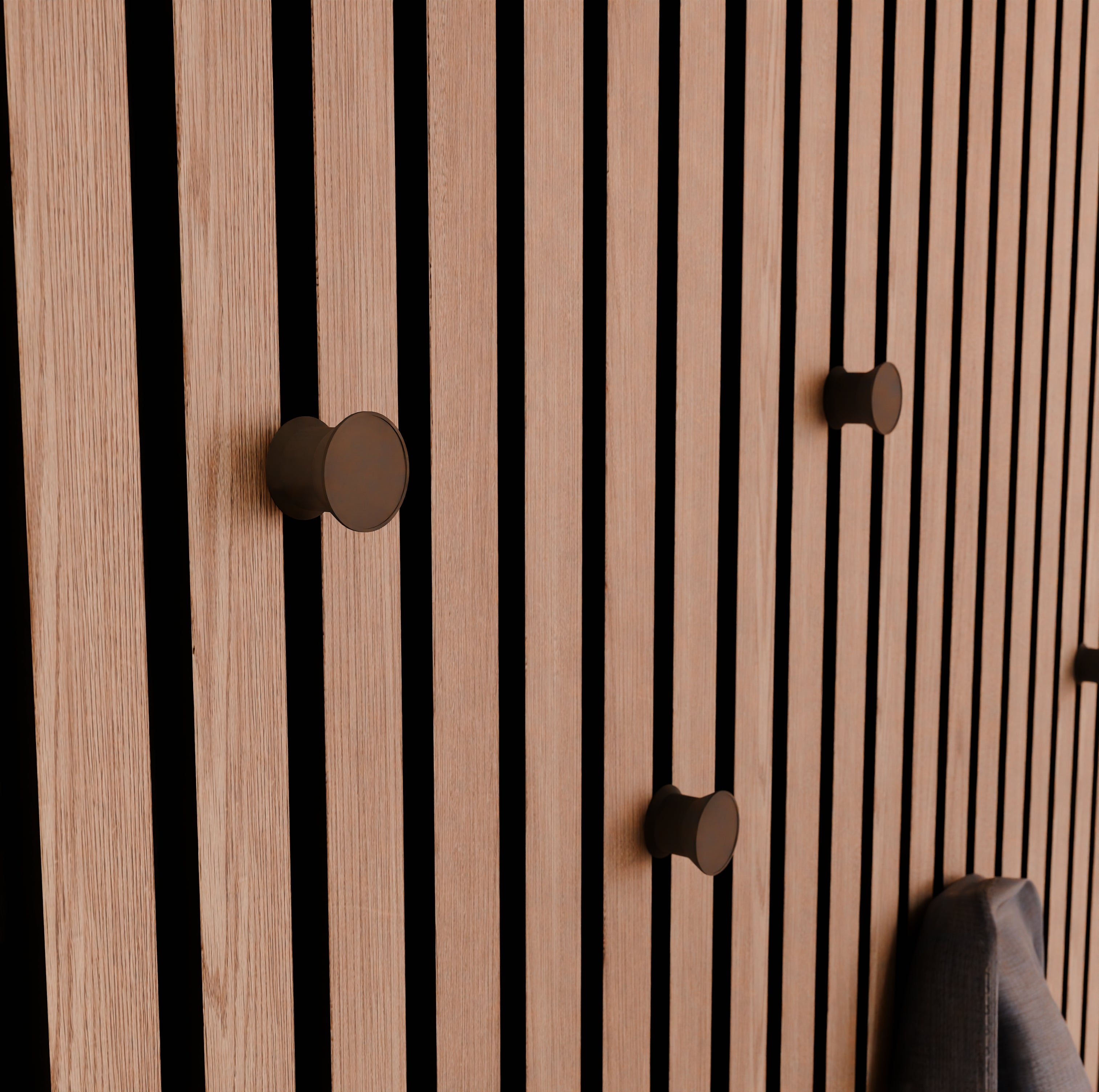 Knob Hook for Acoustic Panels - Installation Type: Wall Clip