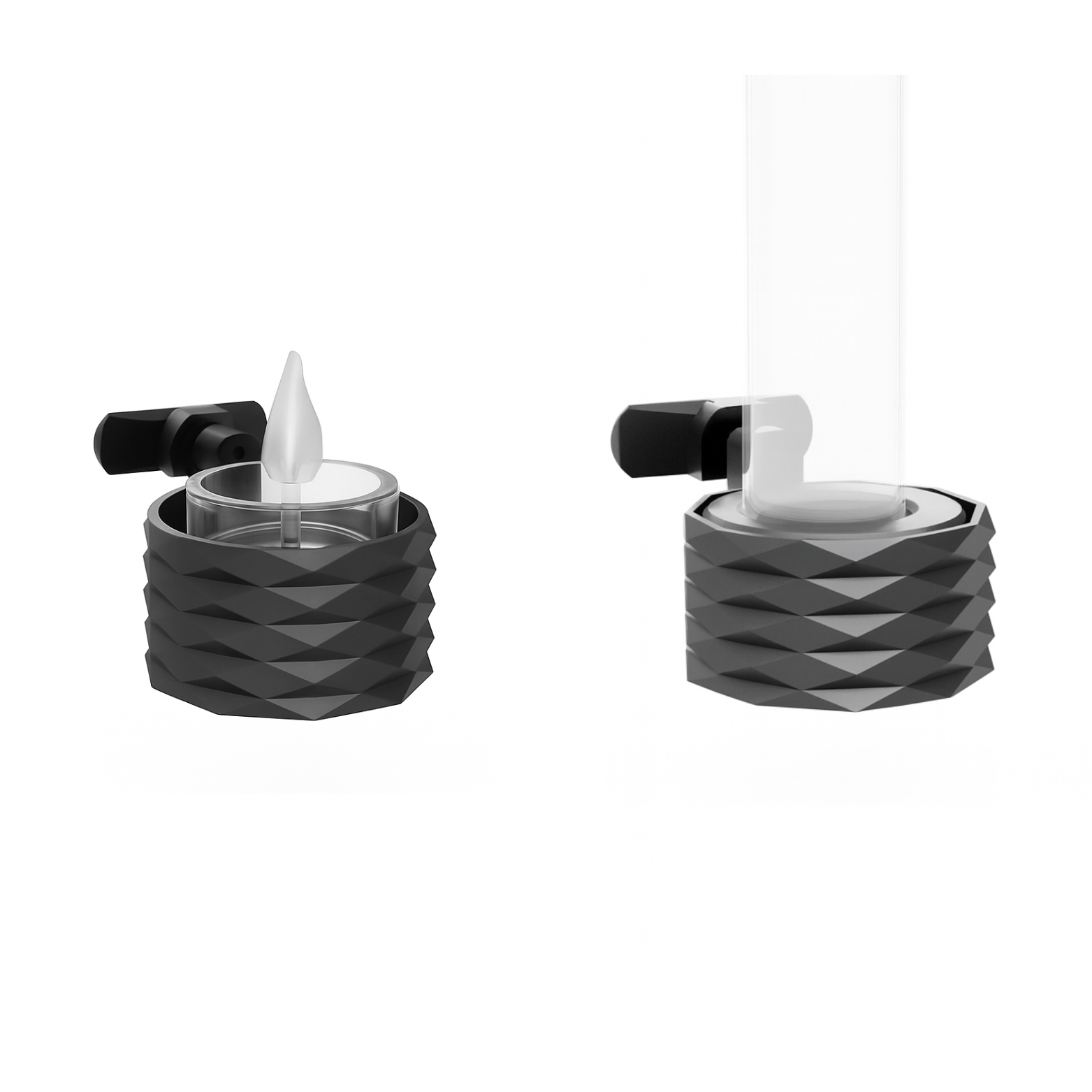 Tealight/Candle Holder (LED candle sold seperately) for Acoustic Panels - Installation Type: Wall Clip
