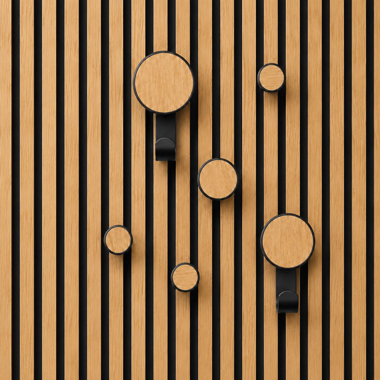 Round Hanger/Hook - Installation: Wall Clip