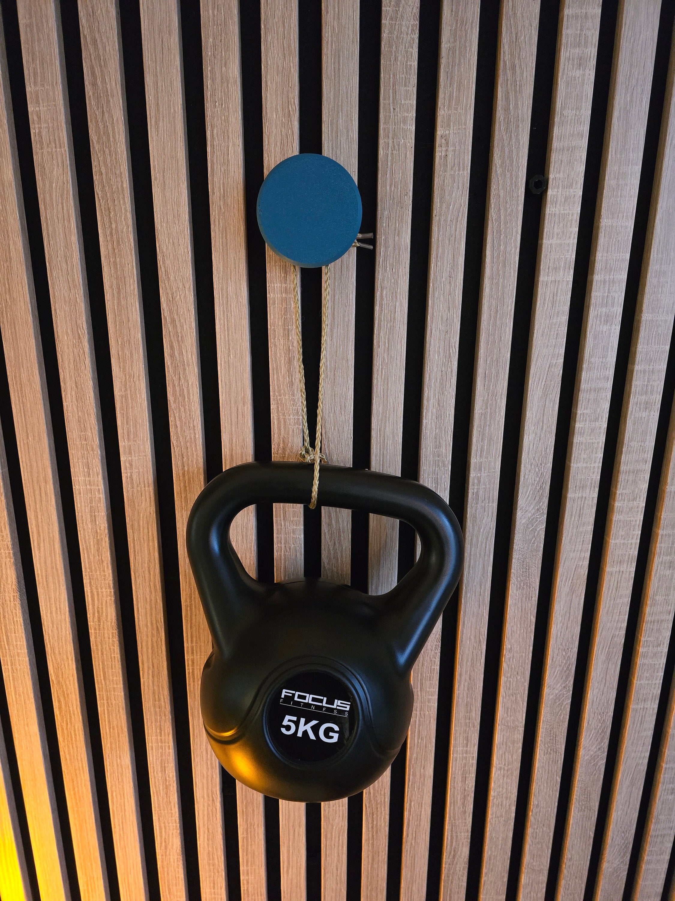 Runder Aufhänger/Haken für Akustikplatten - Montageart: Wandclip