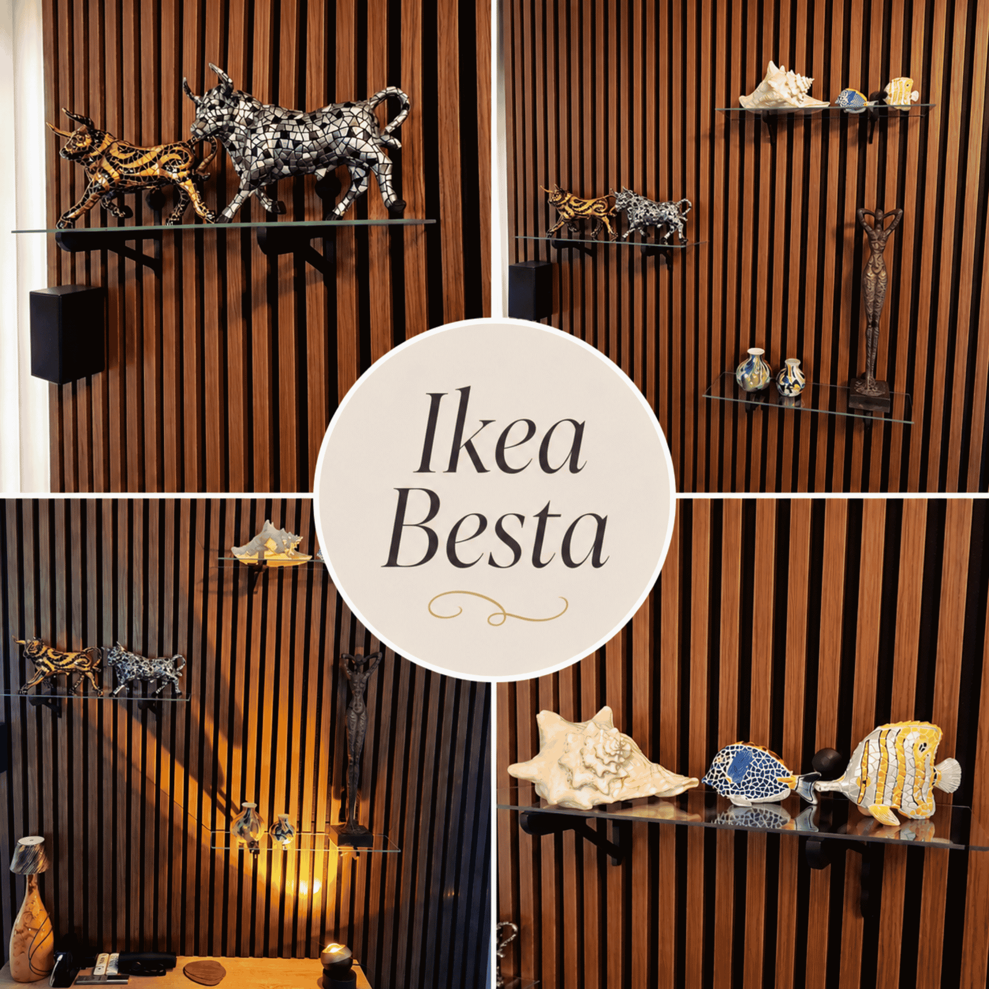 Regalhalterungen - Installationsart: Wandclip