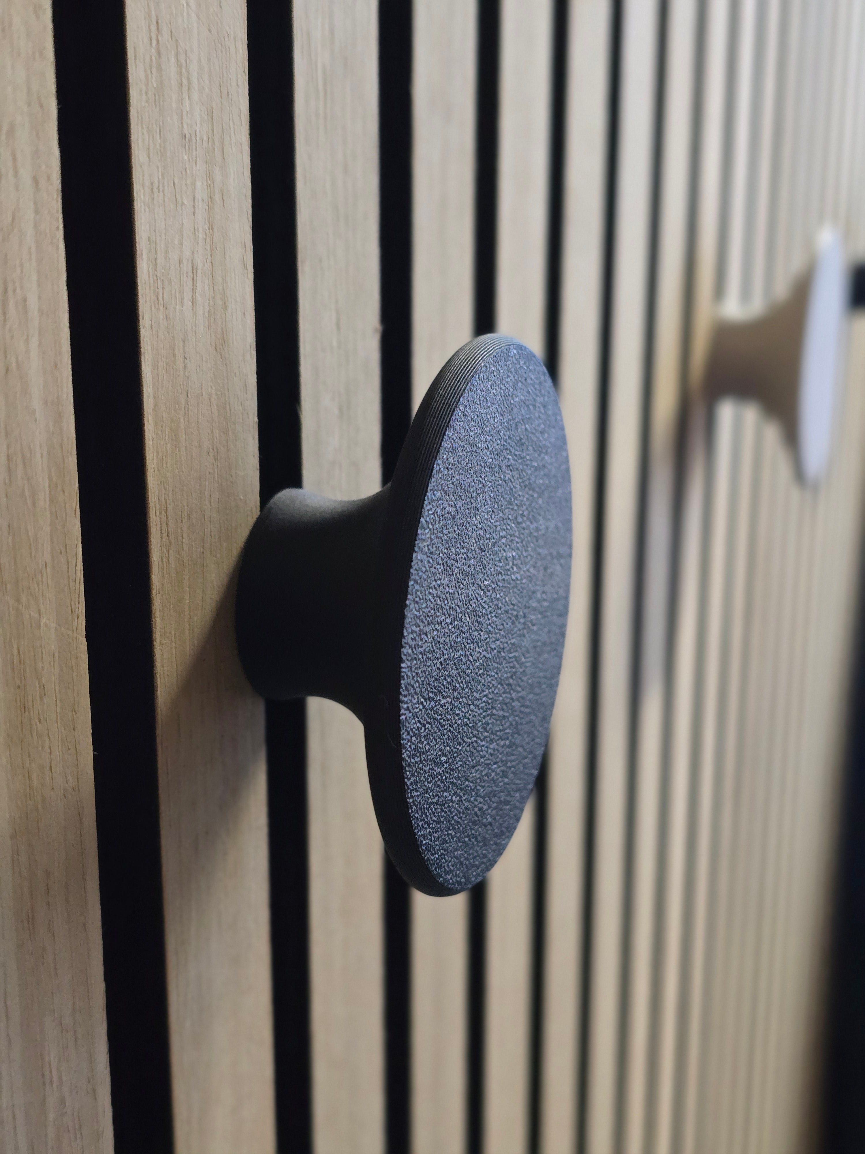 Knophaak voor akoestische panelen - Installatietype: Muurclip