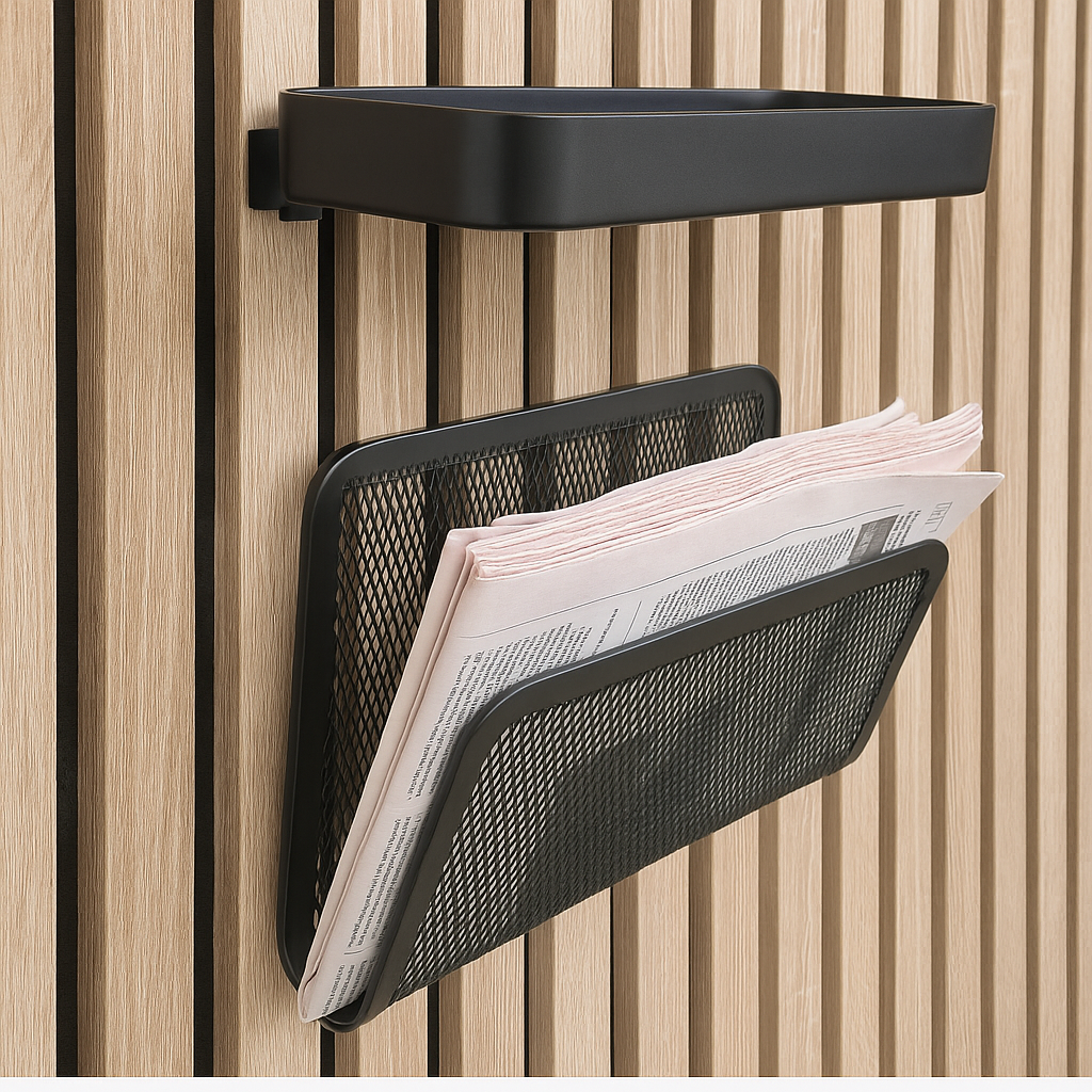 Acoustic panel IKEA SKADIS mounts (set of 2) - Twist & Go by WallTune