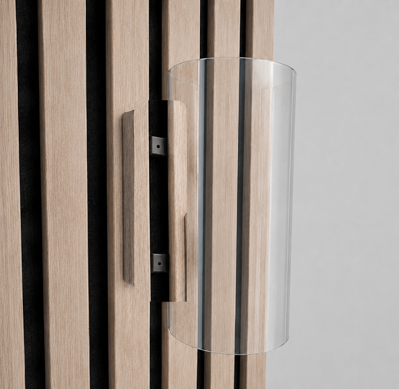 Akoestische paneelbevestiging voor IKEA Nymane-lamp - Installatietype: Muurclip
