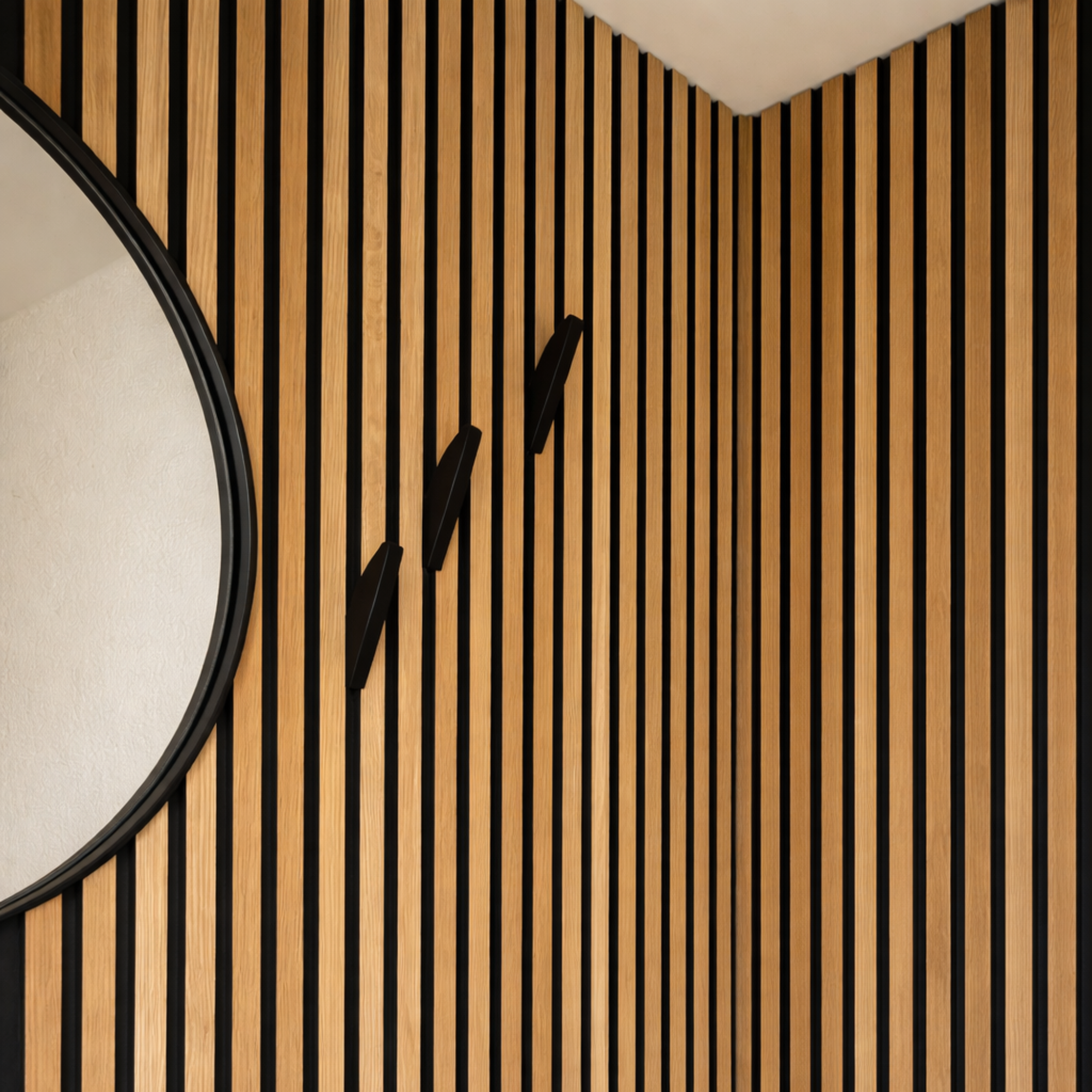 Driehoekhaak voor akoestische panelen - Installatietype: Muurclip