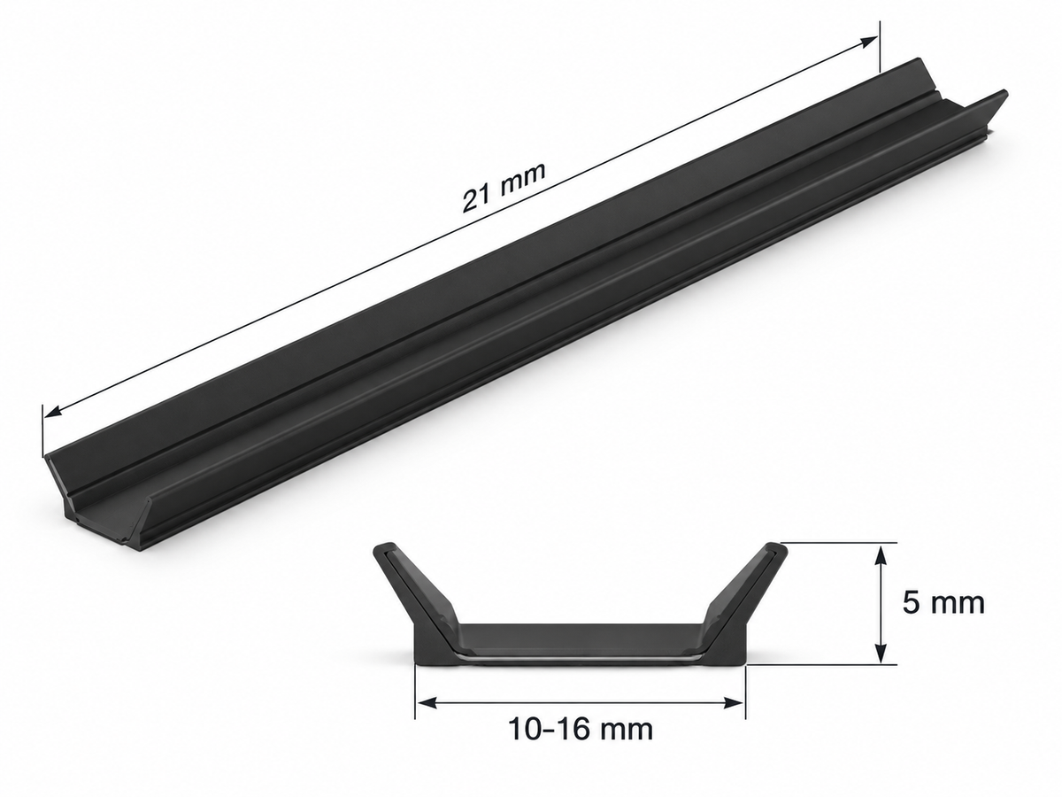 Kabel afdekkingen panelen (press-fit)